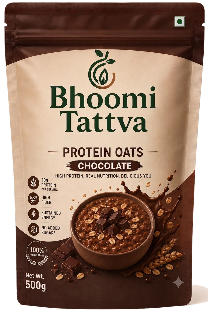 Bhoomi Tattva Chocolate Protein Oats