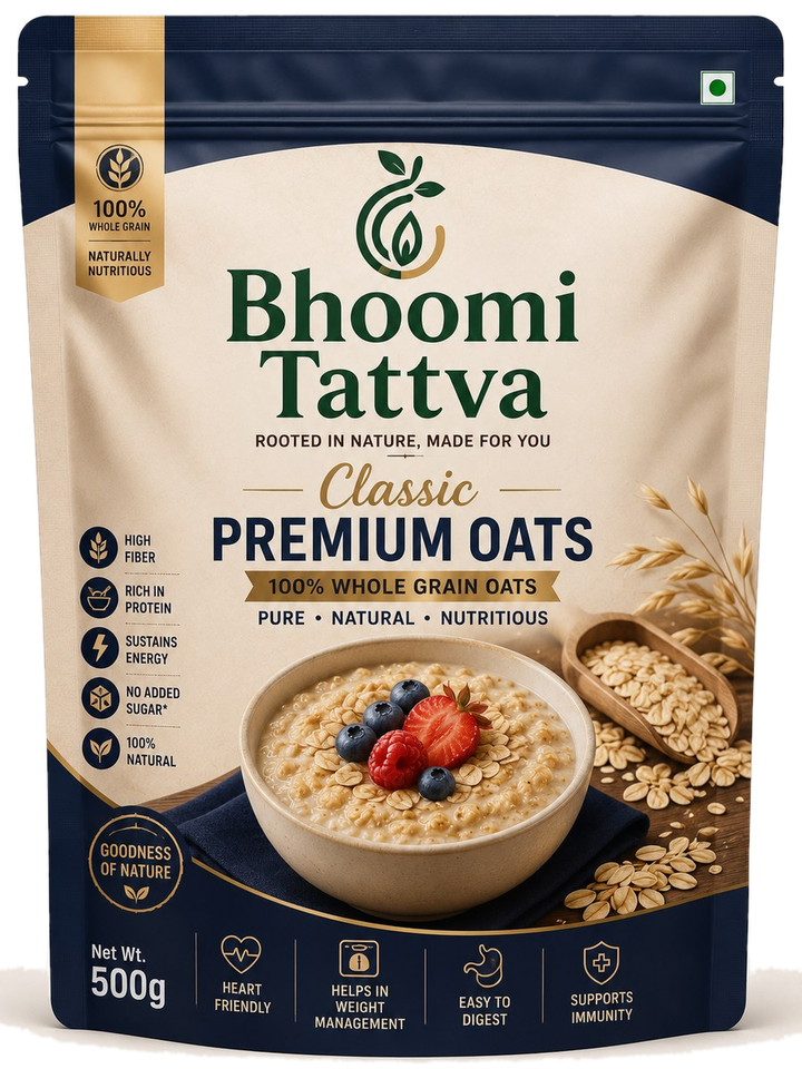 Bhoomi Tattva Classic Premium Oats