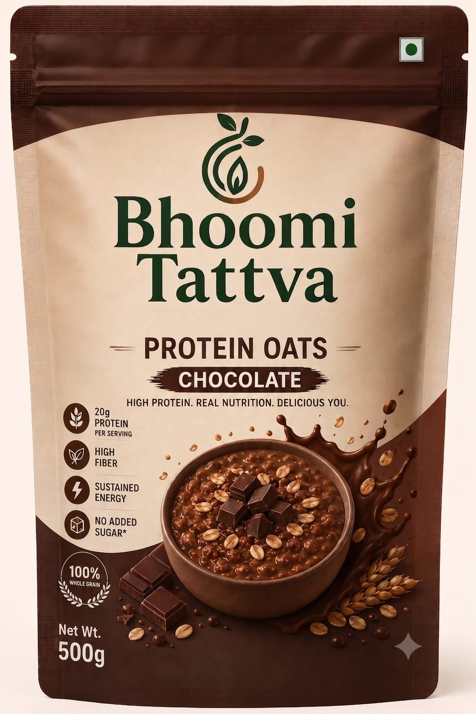 Chocolate Protein Oats